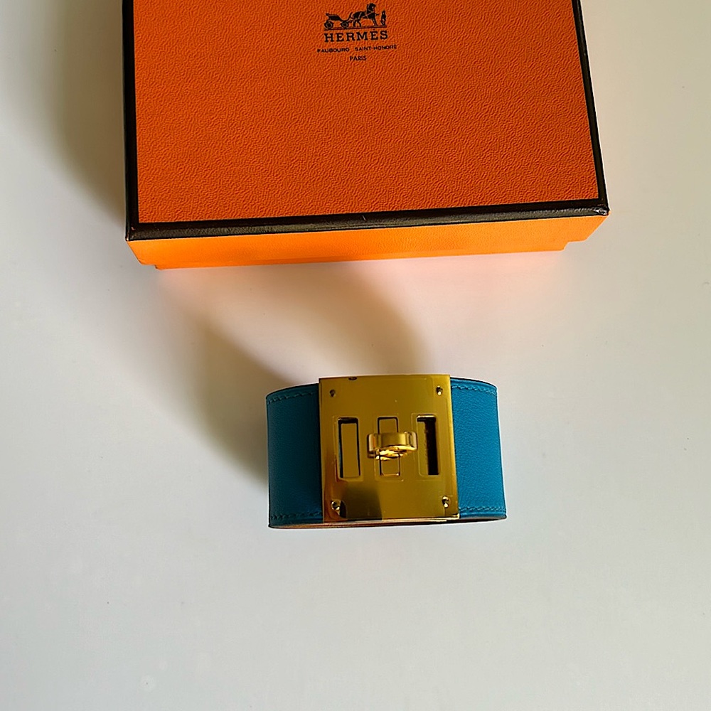 Authentic HERMES Kelly Dog Cuff.